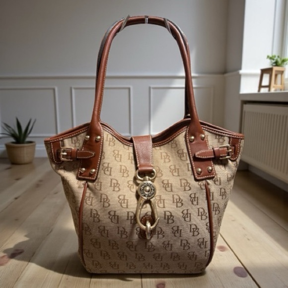 Dooney & Bourke Monogram Tote - Picture 1 of 9